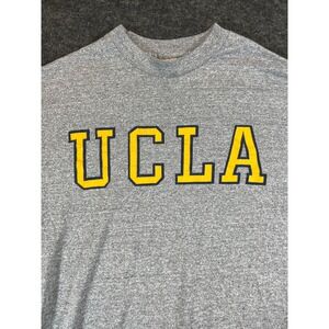 Vintage 70s UCLA Bruins TShirt Heather Gray Sz Large College True VTG 1970s Tee